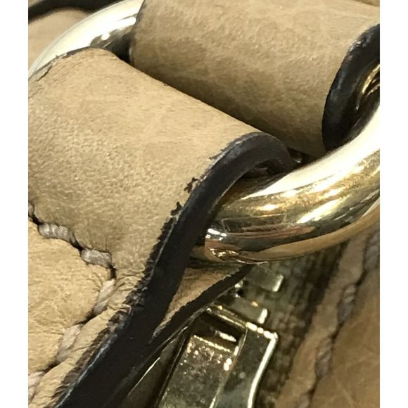 Gucci Leather Shoulder Bag Soho Beige - Picture 6 of 7